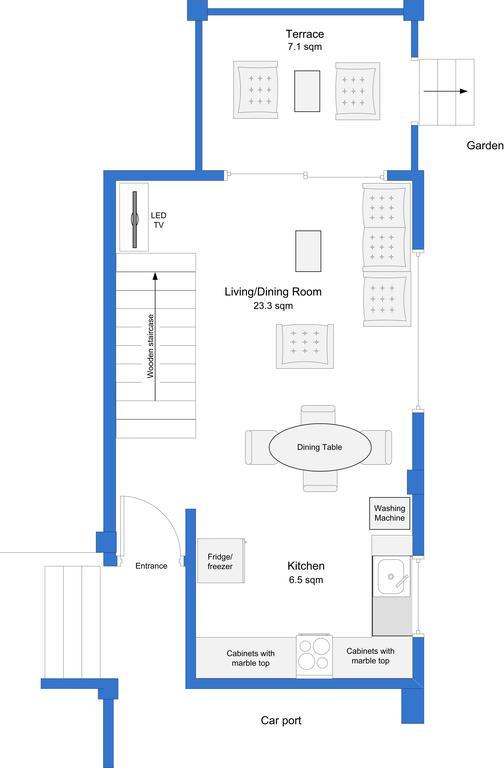 The Cove Holiday Apartment Bel Ombre Bilik gambar